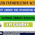 Application form for ASSISTANT LIBRARY AND INFORMATION OFFICER at NATIONAL LIBRARY KOLKATA, WEST BENGAL. Last Date: 