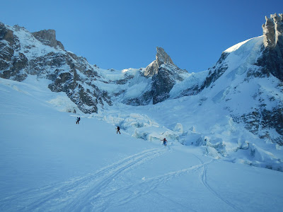 Ski-de-rando Brèche Puiseux 3432m Manu RUIZ