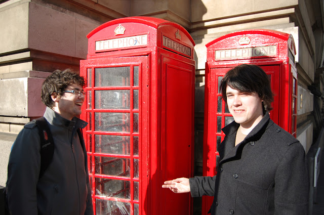 Telephone box, London, 