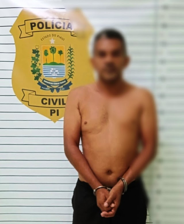 Polícia Civil cumpre mandado da justiça e prende homem por diversos crimes em Parnaíba