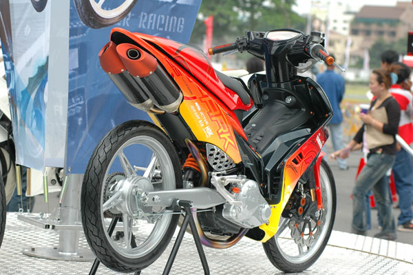 Contoh Modifikasi Yamaha Jupiter MX  Modif Sepeda Motor