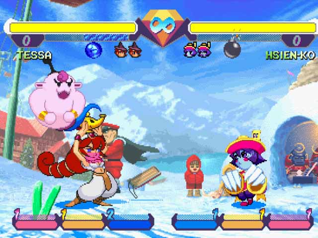 Download Pocket Fighter PSX ISO High Compressed  Tn Robby 