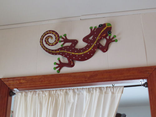 lizard decoration