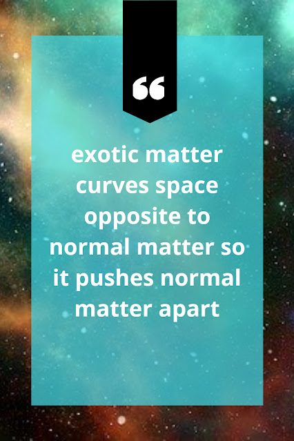 how exotic matter behaves