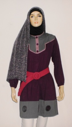 Model Desain Baju  Busana Muslim Gaul  Trendy Remaja Krumpuls