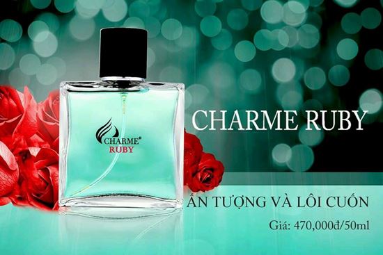 Review nước hoa Charme Ruby 50ml mùi hương nam tính