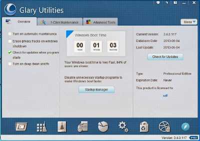 Glary Utilities PRO PC Download