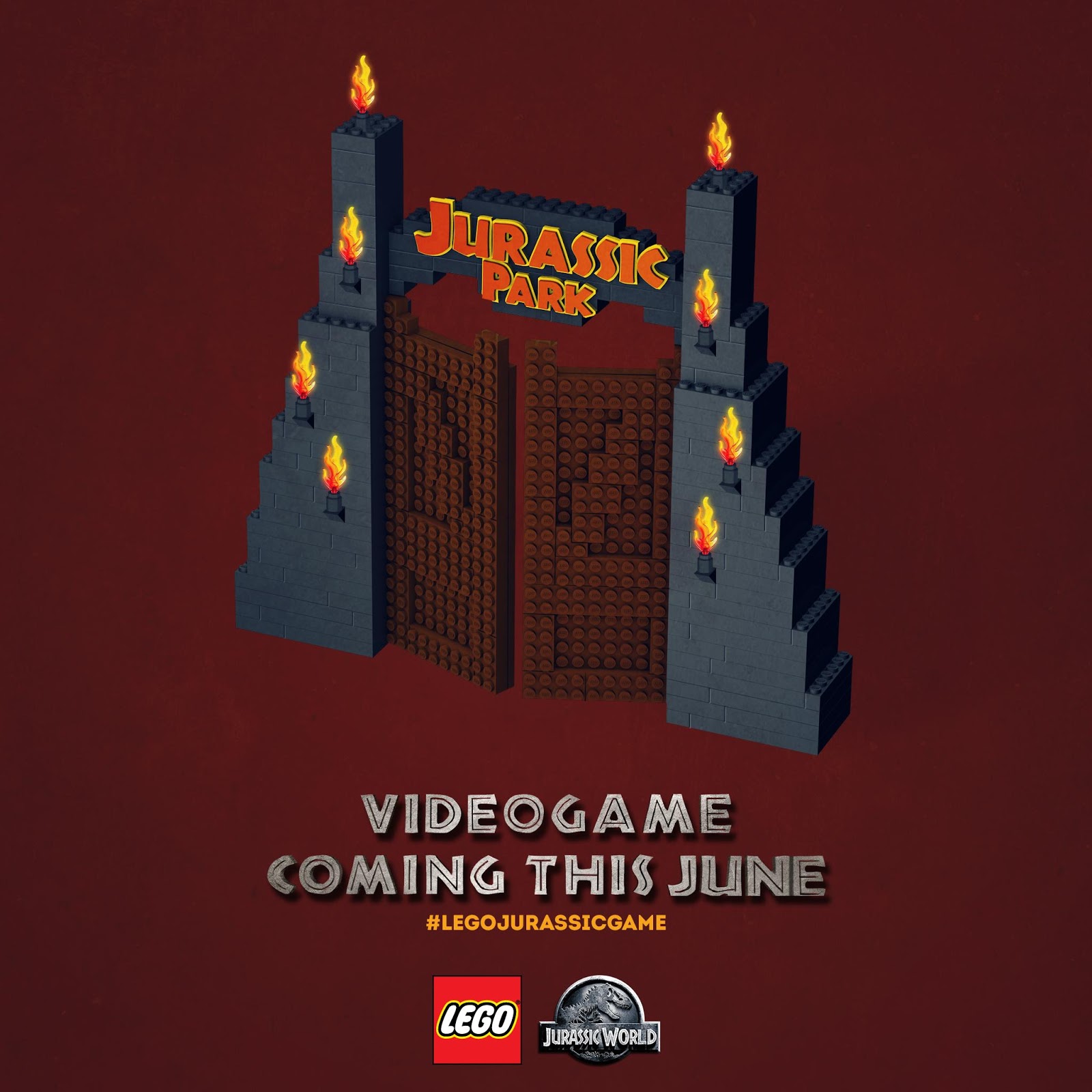 The Brickverse: Lego Jurassic World video game