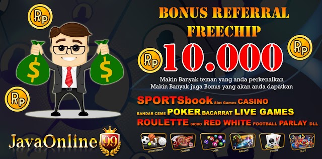Bonus Referral Rp.10.000 Per Member 