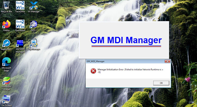 VXDIAG GM GDS2 'Cannot Find File Specified 1