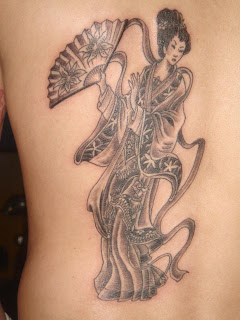 Japanese Tattoos With Image Japanese Geisha Tattoo Designs Especially Female Side Body Japanese Geisha Tattoo Picture 3