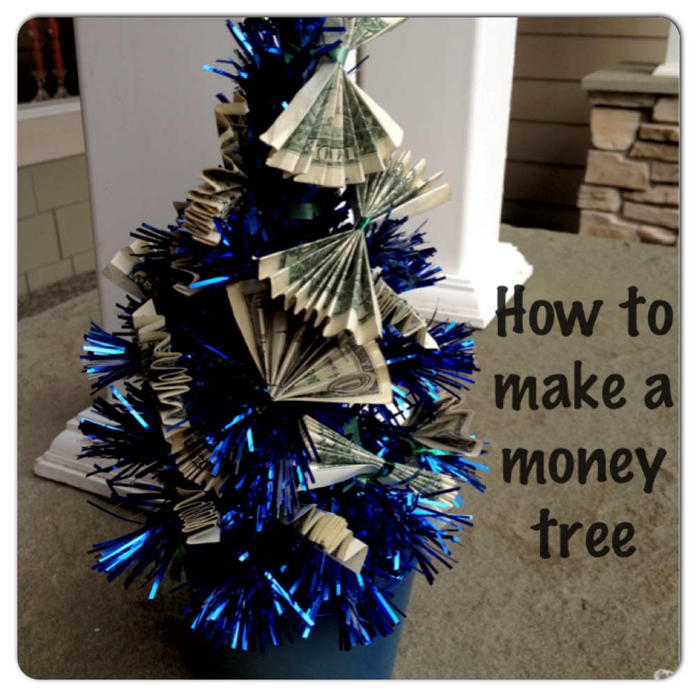 ... Mitt : How to Make a Money Tree for a Birthday Gift or Christmas Gift