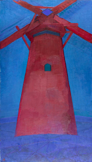 Piet Mondrian - The red mill - 1911