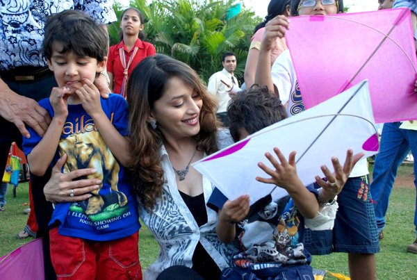 Madhuri Dixit Mene With Her Kids | Exclusive Pics