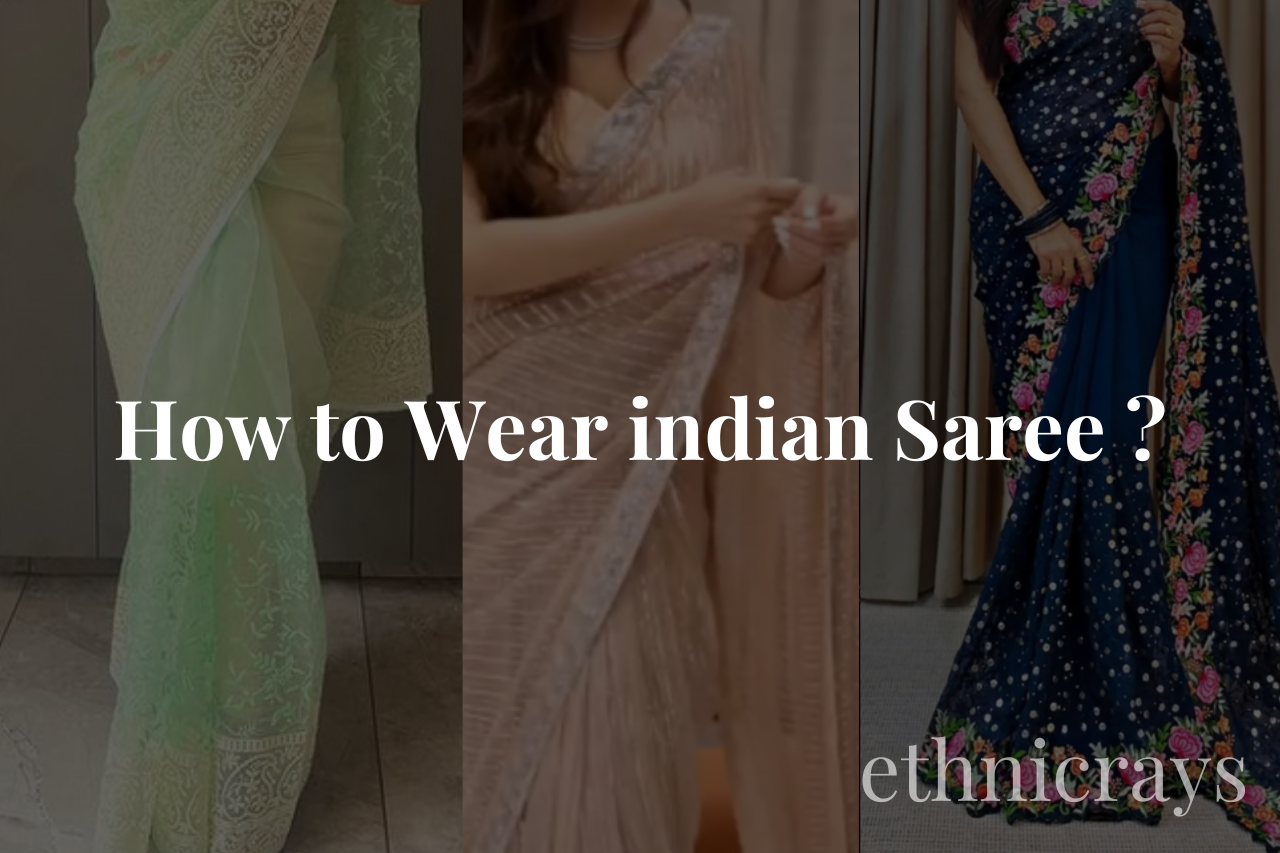 How to Wear indian saree