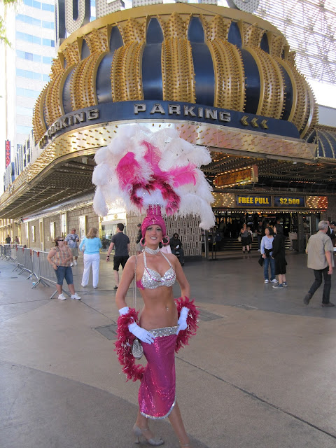 Las Vegas Showgirl at Four Queens