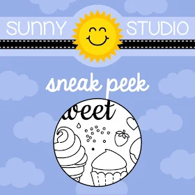 Sunny Studio Stamps: Sweet Shoppe Stamp Set Sneak Peek
