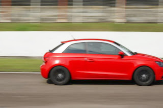 Audi A1 at Johor Circuit's front straight