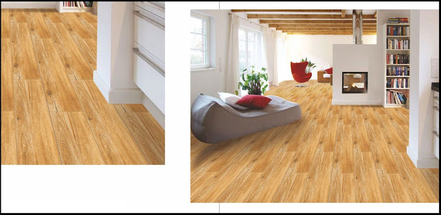 Vitrified tiles design wooden finish