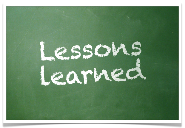 Lessoms Learned