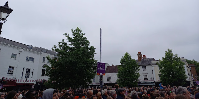 Platinum Jubilee Bun Throwing in Abingdon