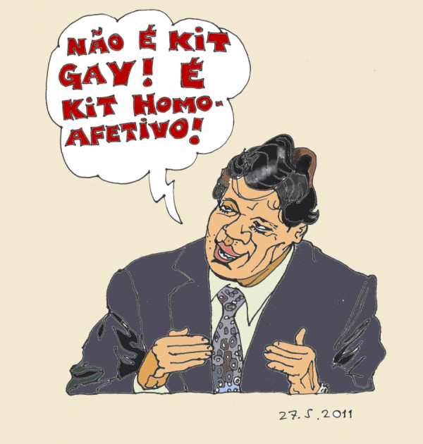 Resultado de imagem para Fernando Haddad kit gay