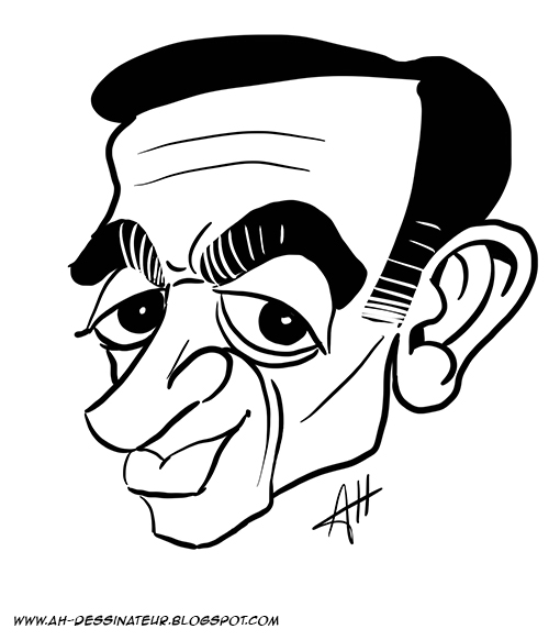 Aznavour caricature