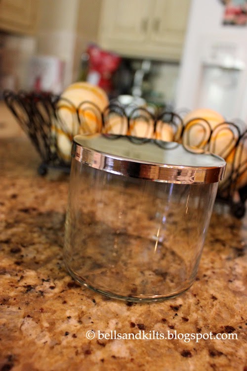 Texas Tales: {DIY} How to Clean Glass Candle Jars