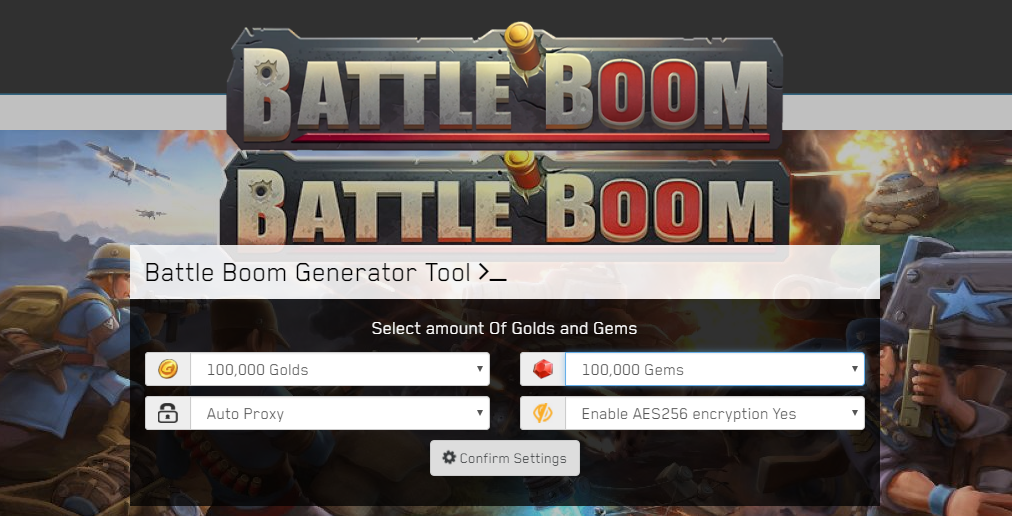 Battle Boom Hack Unlimited Golds, Gems Android/iOS