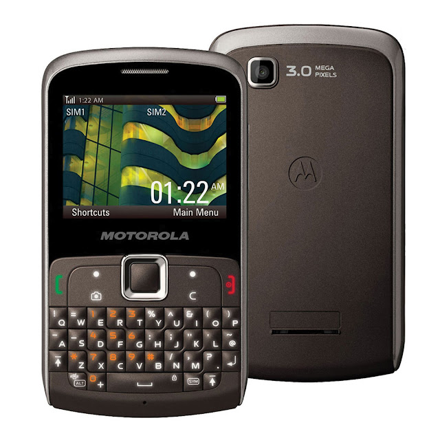Motorola Ex115 Unlocked Dual Sim Full Qwerty 3 Mp Camera