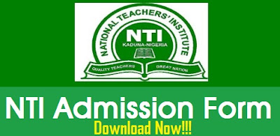 NTI Admission form online requirements