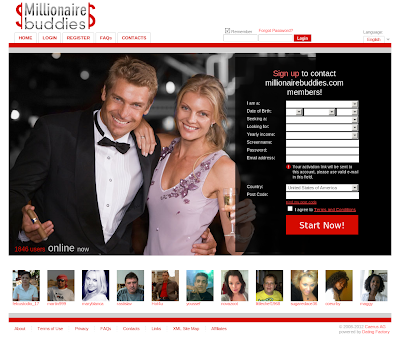 Millionairebuddies.com è il portale di incontri online per Milionari