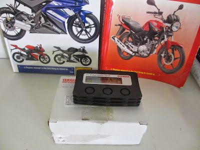 Yamaha YBR 125 , Yamaha FI diagnostics