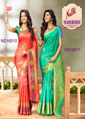 Nalli Latest Silk Nandini Sarees