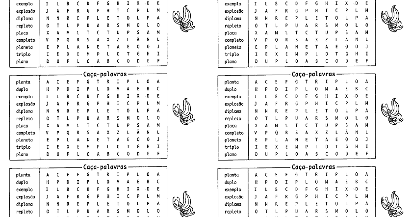 Caça-palavras Português – Telo PLR