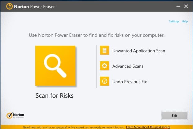 Norton Power Eraser