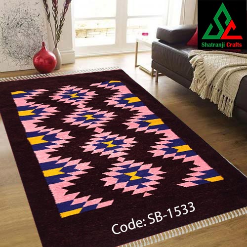 Shatranji (শতরঞ্জি) Floor Mat Carpet SB-1533