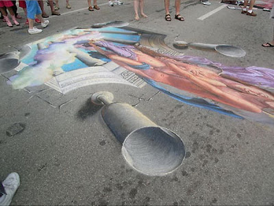 3d pavement art