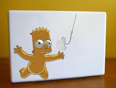 creative apple logo