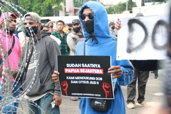 Konferensi Mahasiswa Papua Gelar Aksi Desak DPR RI dan Pemerintah Sahkan DOB, Dukung Otsus Jilid II Papua