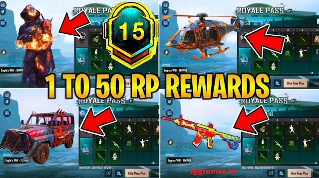BGMI M15 Royal Pass Rewards and Leaks