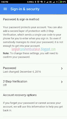 Cara Mengubah Kata Sandi Akun Google | Ganti Password Gmail 