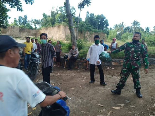 Koramil dan Polsek Sikur Gelar Operasi Gabungan Grebek Judi Sabung Ayam