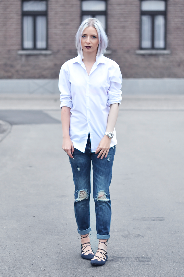 White Shirt And Jeans For Ladies Shop Clothing Shoes Online