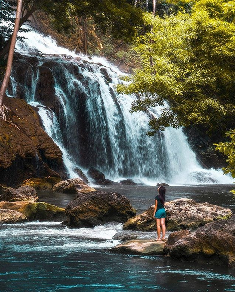 Exotic and Mysterious Waterfall on Sumba Island