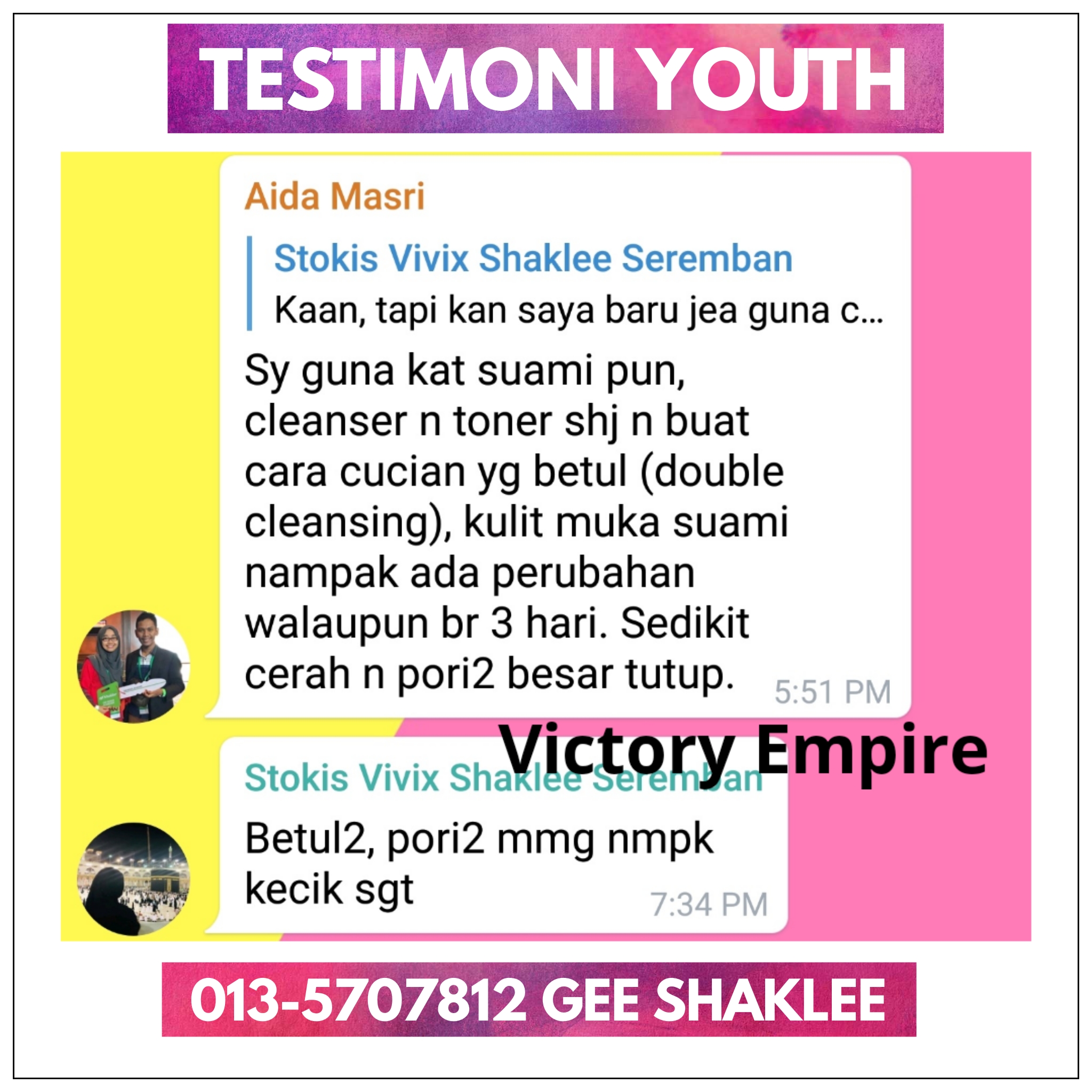 Testimoni Pencuci muka youth untuk lelaki