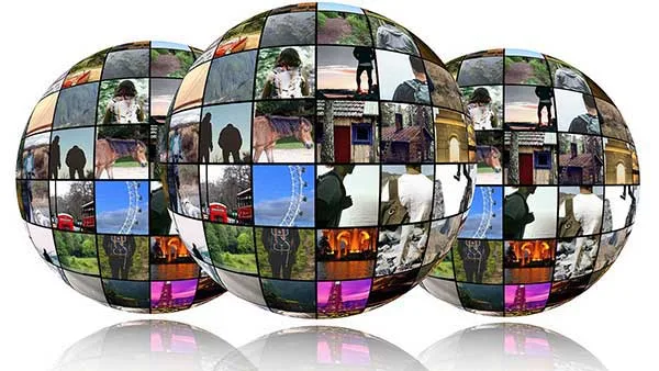 How to Create a Spherical Collage in GIMP