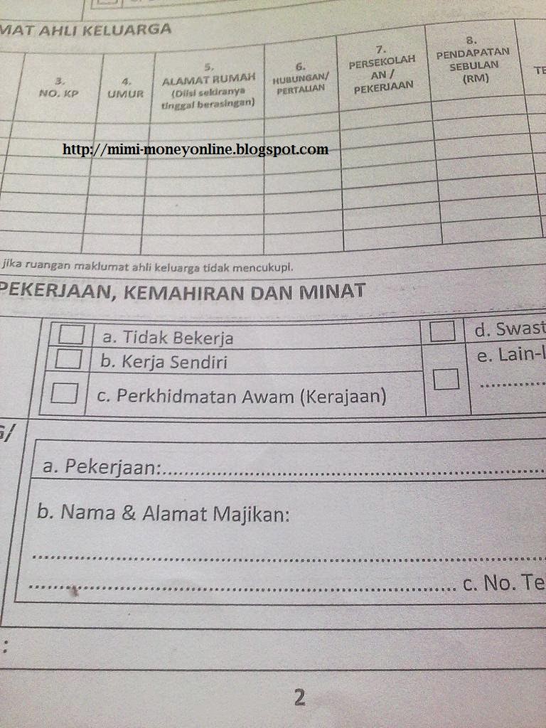 Contoh Surat Rasmi Hantar Borang Pengesahan Kewangan Kpm