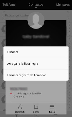 Eliminar a tu ex del teléfono