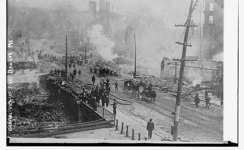 One Hundred Year Old News: Bangor, Maine Destroyed by Fire